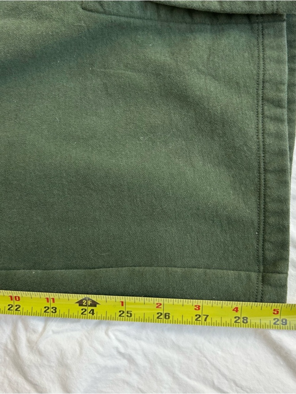 Beyond Yoga LuxeFleece Wide Leg Sweat Pant Dark Olive - M - Picture 7 of 8